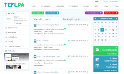 TEFLPA Home Page England